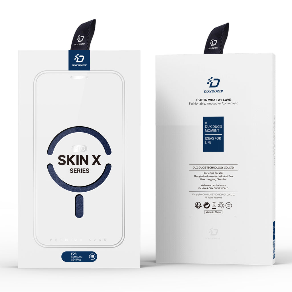 Dux Ducis Skin X Pro MagSafe dėklas Samsung S24+ – mėlynas