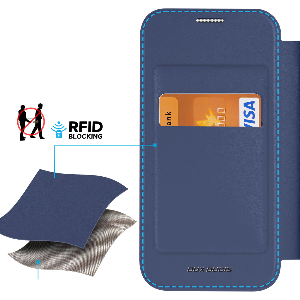 Dux Ducis Skin X Pro MagSafe dėklas Samsung S24+ – mėlynas