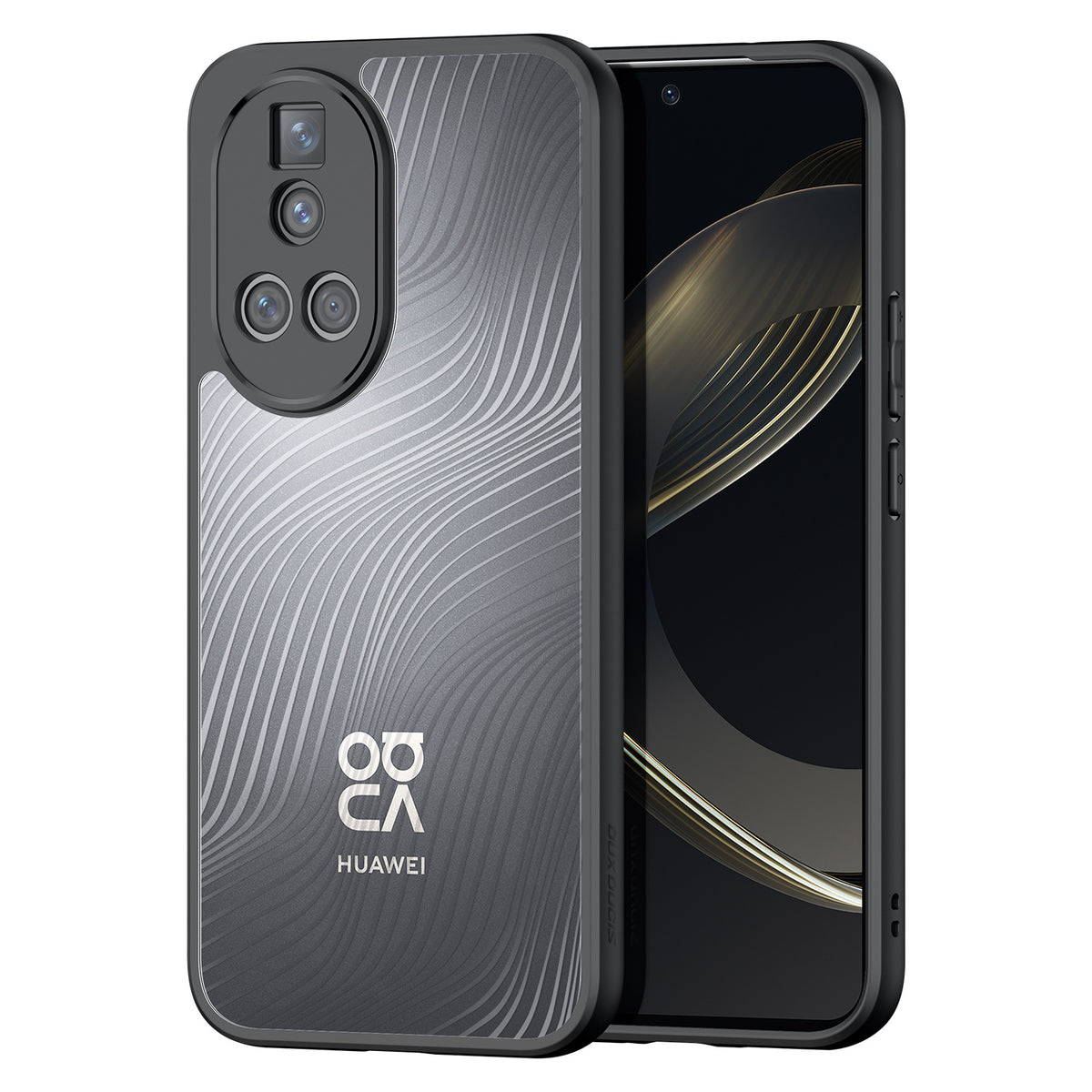 Dux Ducis Aimo dėklas Huawei Nova 12 Pro – juodas -- Huawei nova 12 Pro