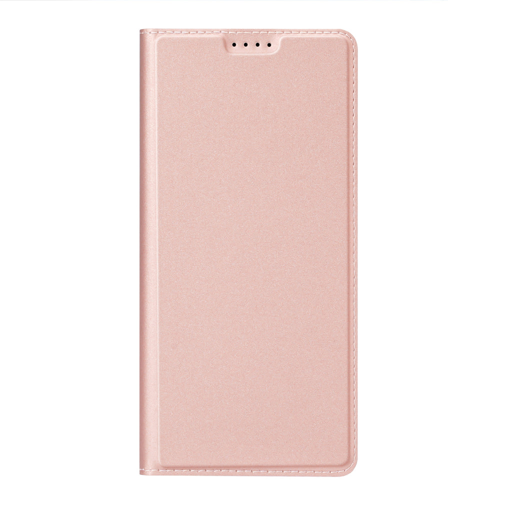 Dux Ducis Skin Pro atverčiamas dėklas Samsung S24+ – rožinis