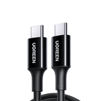 Ugreen US300 USB-C / USB-C 480Mb/s 5A 2m laidas - juodas -- Cell phone cables