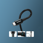 Ugreen US300 USB-C / USB-C 480Mb/s 5A 2m laidas - juodas -- Cell phone cables