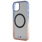 BMW Gradient Bumper MagSafe dėklas iPhone 15 Plus/14 Plus – pilkas