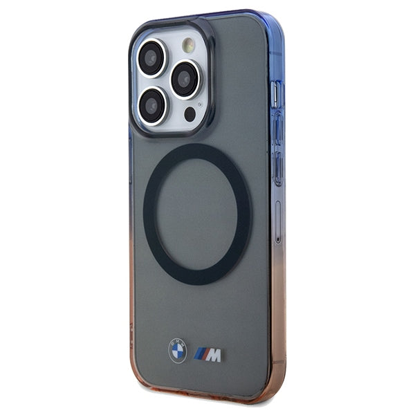 BMW MagSafe dėklas iPhone 15 Pro Max – pilkas