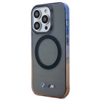 BMW MagSafe dėklas iPhone 15 Pro Max – pilkas