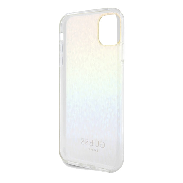 Guess IML Faceted Mirror Disco Iridescent dėklas iPhone 11 / Xr – įvairiaspalvis -- iPhone 11
