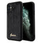 Guess Sequin Script Metal dėklas iPhone 11/XR – juodas -- iPhone 11