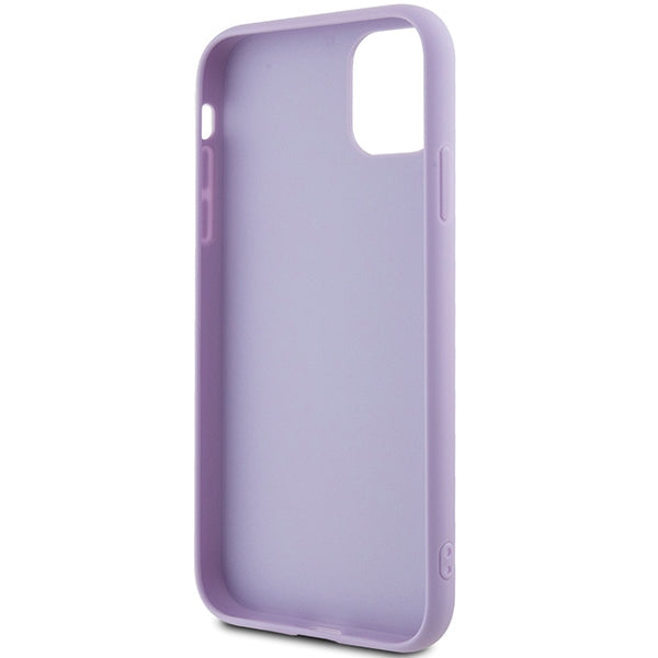 Guess blizgučių dėklas iPhone 11 / XR – violetinis -- iPhone 11