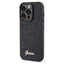 Guess Disco Metal Script dėklas iPhone 14 Pro – juodas