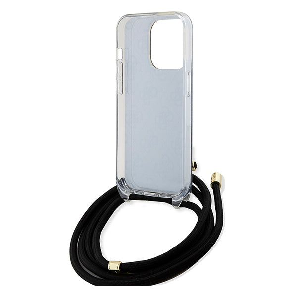 Guess Crossbody dėklas iPhone 15 Pro – juodas