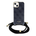 Guess Crossbody dėklas iPhone 15/14/13 – juodas