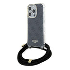 Guess Crossbody dėklas iPhone 15 Pro Max – juodas