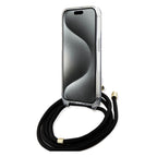 Guess Crossbody dėklas iPhone 15 Pro Max – juodas