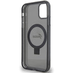 Guess MagSafe dėklas su žiedu iPhone 11/XR – juodas -- iPhone 11