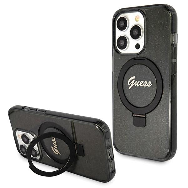 Guess MagSafe dėklas iPhone 13/13 Pro – juodas