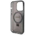 Guess MagSafe dėklas su stovu iPhone 14 Pro Max – juodas