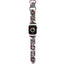 Hello Kitty Silicone Tags Graffiti dirželis Apple Watch 38/40/41mm - smėlio spalvos