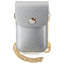 Hello Kitty Leather Metal Logo Chain rankinys - sidabrinė -- Uncategorized