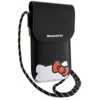 Hello Kitty Leather Hiding Kitty Cord rankinys - juoda -- Uncategorized