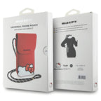 Hello Kitty Leather Hiding Kitty Cord rankinys - raudona -- Uncategorized