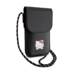 Hello Kitty Leather Daydreaming Cord krepšys - juoda -- Uncategorized