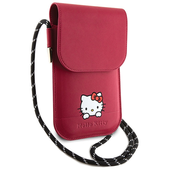 Hello Kitty Leather Daydreaming Cord krepšys - rožinė -- Uncategorized