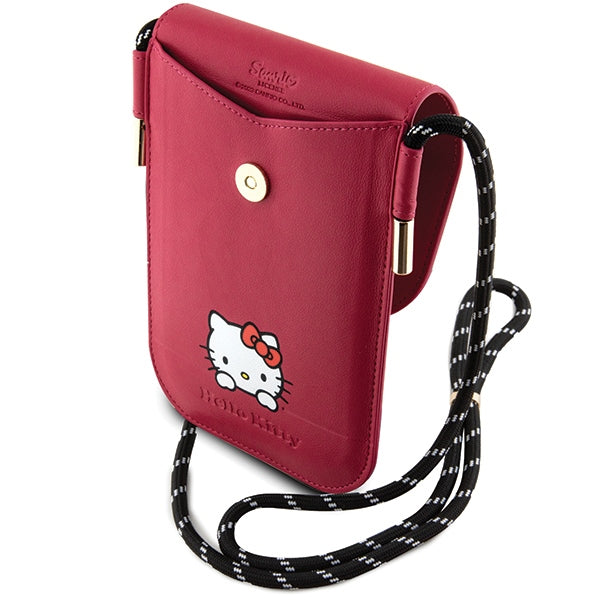 Hello Kitty Leather Daydreaming Cord krepšys - rožinė -- Uncategorized