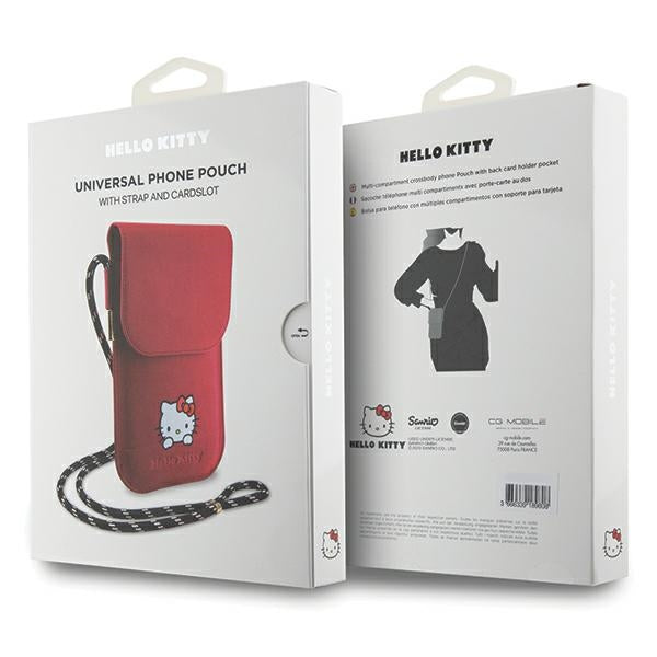 Hello Kitty Leather Daydreaming Cord krepšys - rožinė -- Uncategorized
