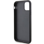 Karl Lagerfeld Gripstand Saffiano dėklas iPhone 11/XR – juodas -- iPhone 11