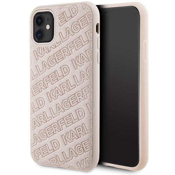 Karl Lagerfeld dėklas iPhone 11 / XR – rožinis -- iPhone 11