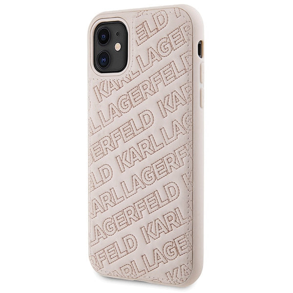 Karl Lagerfeld dėklas iPhone 11 / XR – rožinis -- iPhone 11