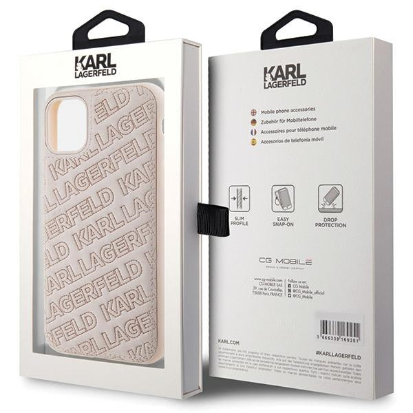 Karl Lagerfeld dėklas iPhone 11 / XR – rožinis -- iPhone 11