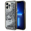 Karl Lagerfeld blizgus dėklas iPhone 13 Pro/13 – skaidrus