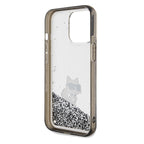 Karl Lagerfeld blizgus dėklas iPhone 13 Pro/13 – skaidrus