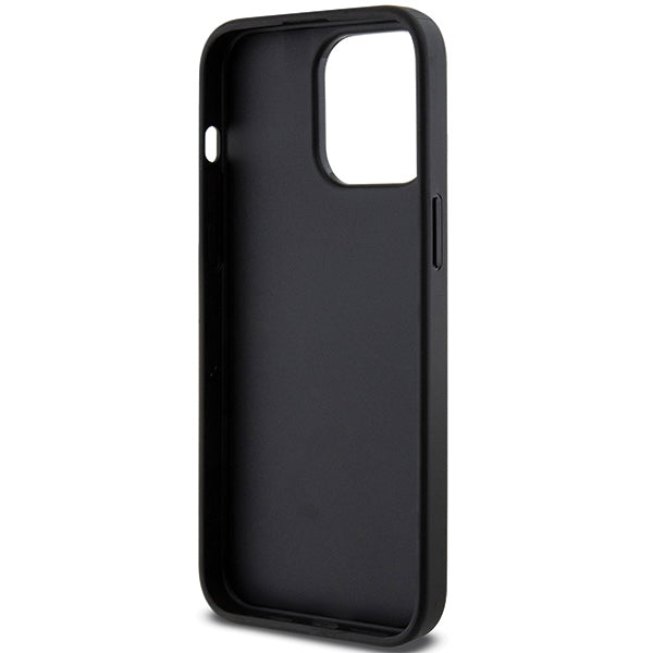 Karl Lagerfeld Gripstand dėklas iPhone 13 Pro Max – juodas
