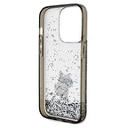 Karl Lagerfeld Choupette dėklas iPhone 14 Pro – skaidrus
