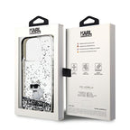 Karl Lagerfeld Choupette dėklas iPhone 14 Pro – skaidrus