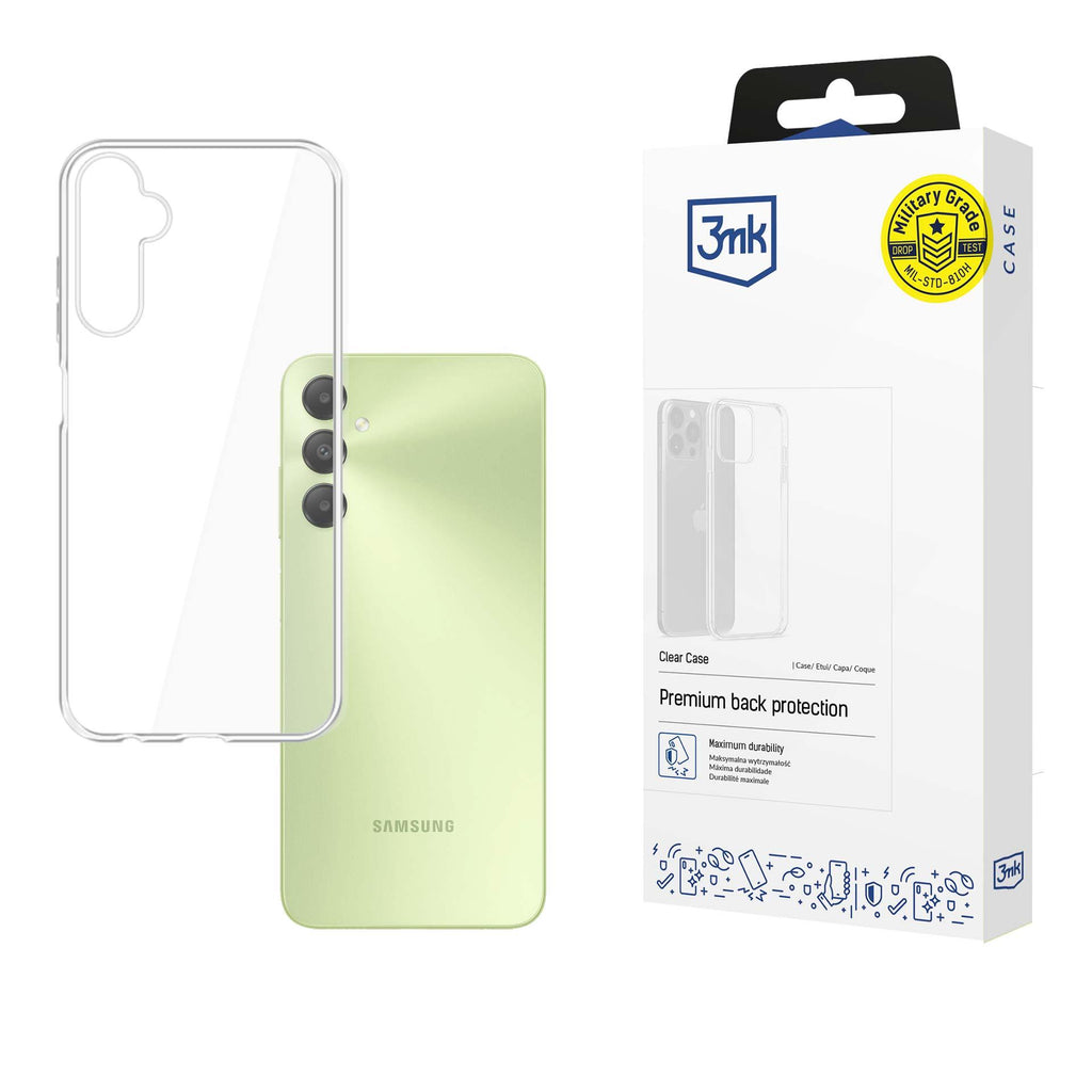 3mk Skaidrus Samsung Galaxy dėklas A05S - skaidrus -- Cell phone cases and covers