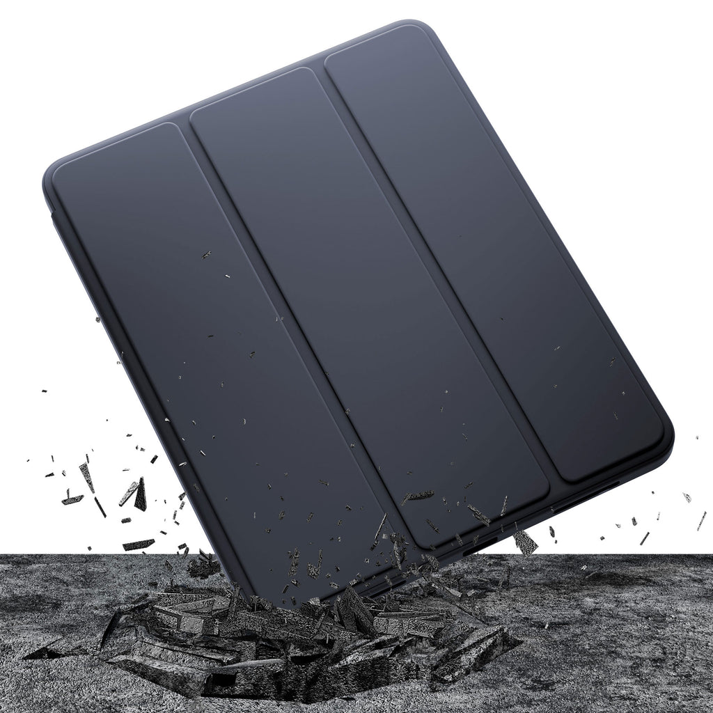 3mk minkštas planšetinio kompiuterio dėklas, skirtas Samsung Galaxy Tab A9+ - juodas -- Samsung Galaxy Tab A9+