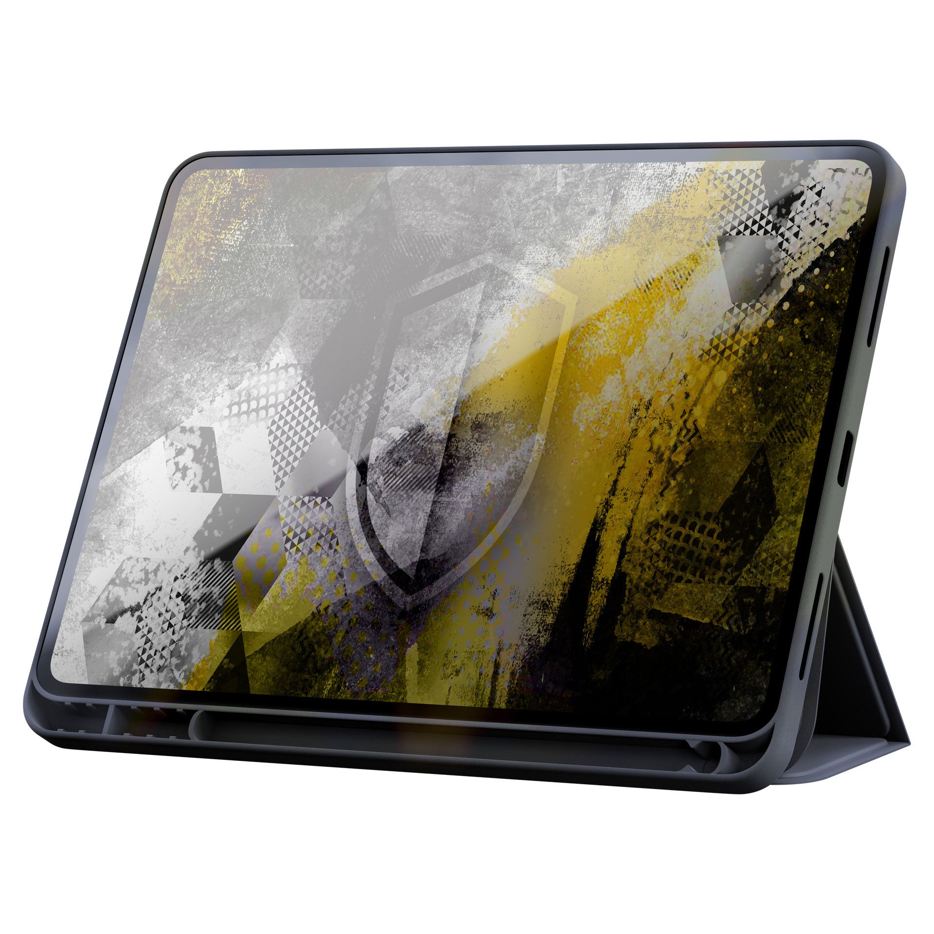 3mk minkštas planšetinio kompiuterio dėklas, skirtas Samsung Galaxy Tab A9+ - juodas -- Samsung Galaxy Tab A9+