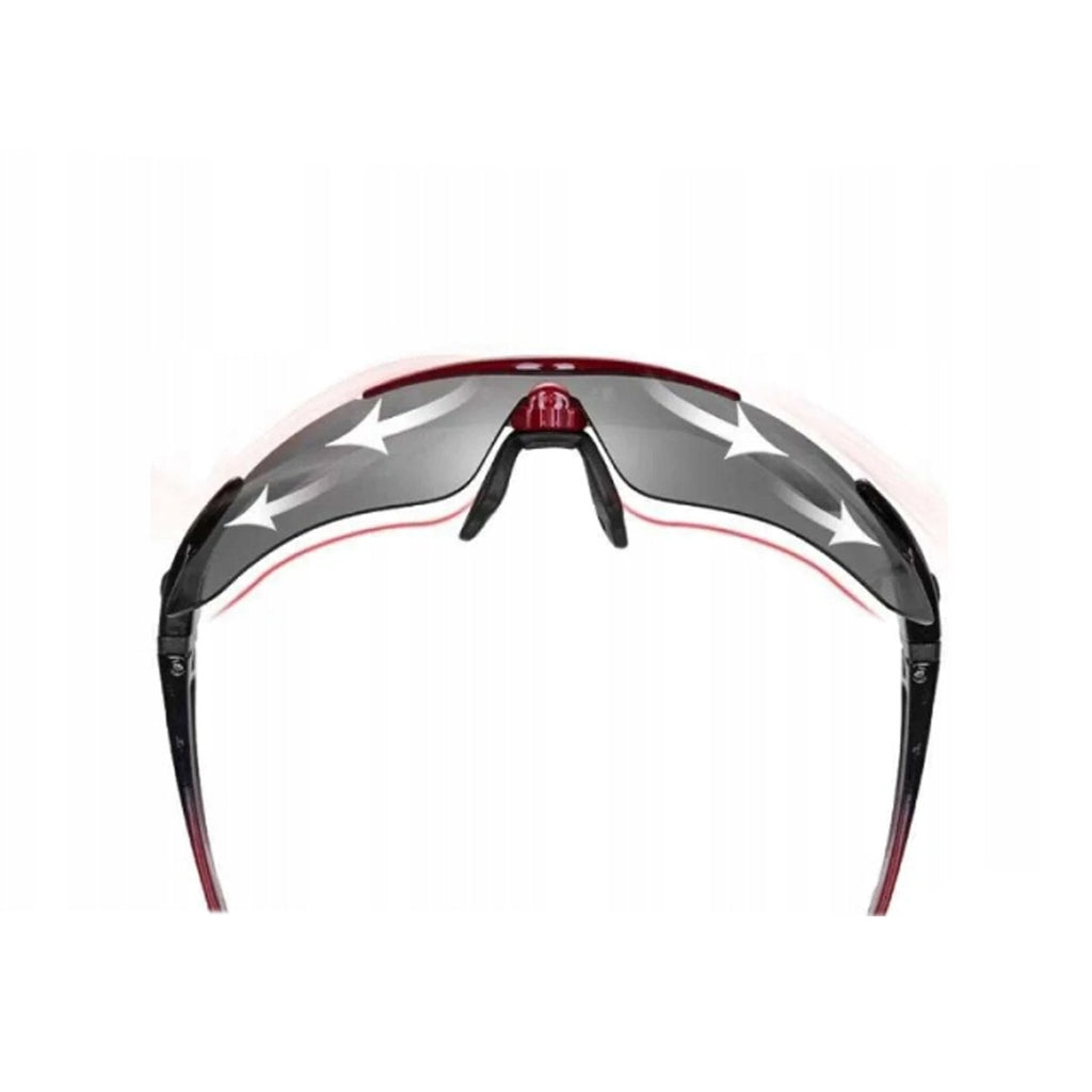 Rockbros 10003 poliarizuoti dviračio akiniai - juodi -- Cycling Eyewear