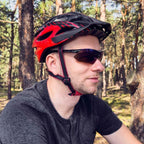 Rockbros 10003 poliarizuoti dviračio akiniai - juodi -- Cycling Eyewear