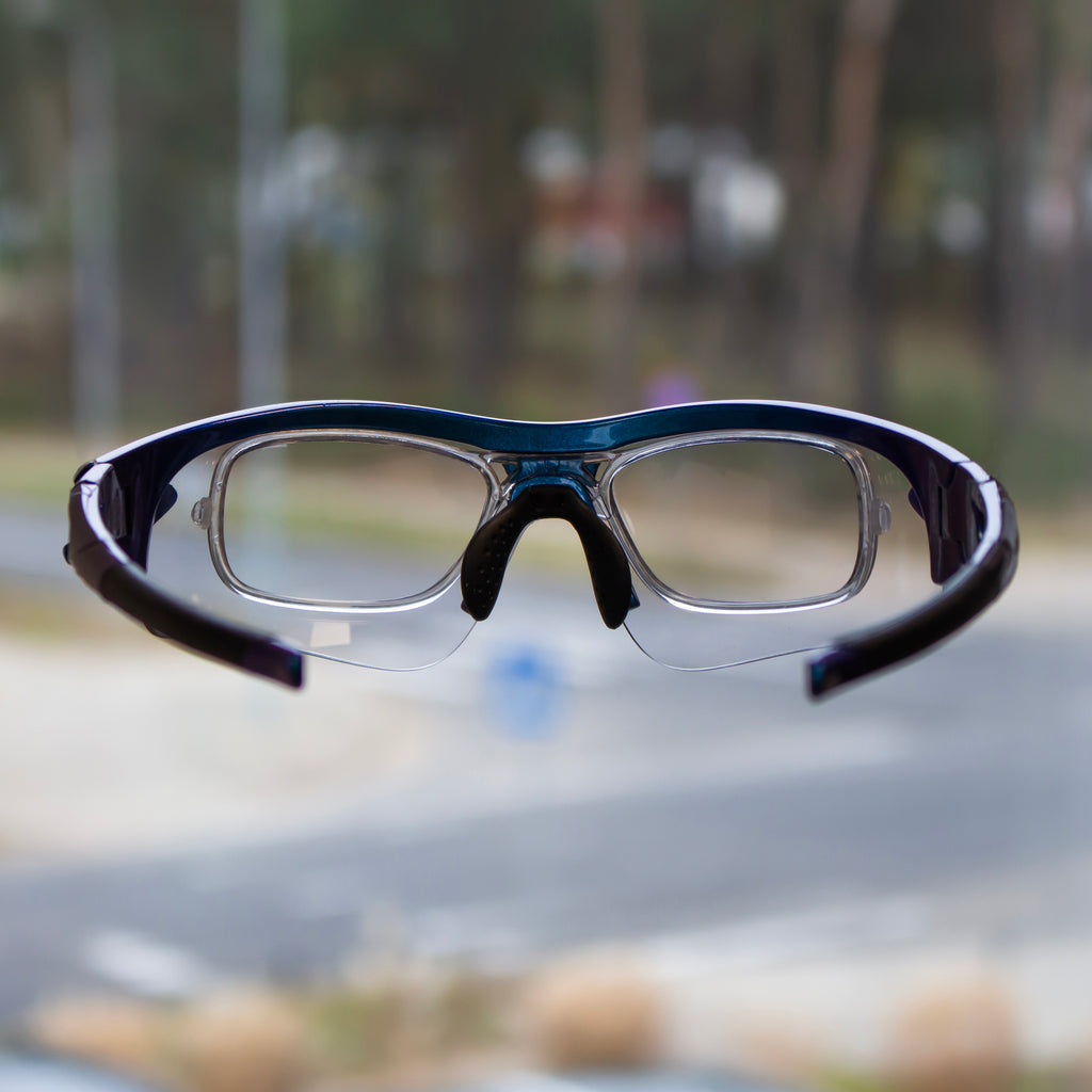 Rockbros 10069 UV400 dviračio akiniai - mėlyni -- Cycling Eyewear