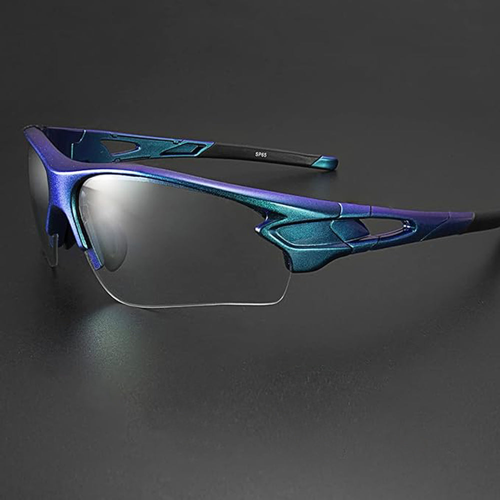 Rockbros 10069 UV400 dviračio akiniai - mėlyni -- Cycling Eyewear