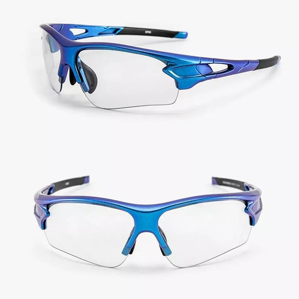 Rockbros 10069 UV400 dviračio akiniai - mėlyni -- Cycling Eyewear