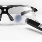 Rockbros 10143 fotochrominis UV400 dviračio akiniai - juodi -- Cycling Eyewear