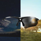 Rockbros 10143 fotochrominis UV400 dviračio akiniai - juodi -- Cycling Eyewear