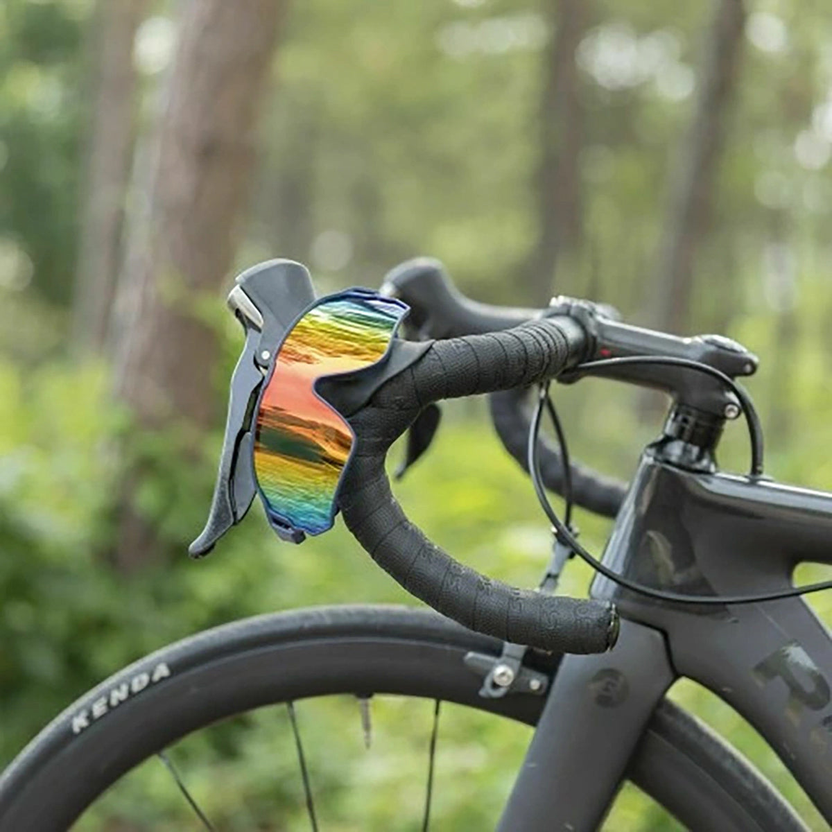 Rockbros 10134PL poliarizuoti dviračio akiniai - mėlyna-rožinė -- Cycling Eyewear