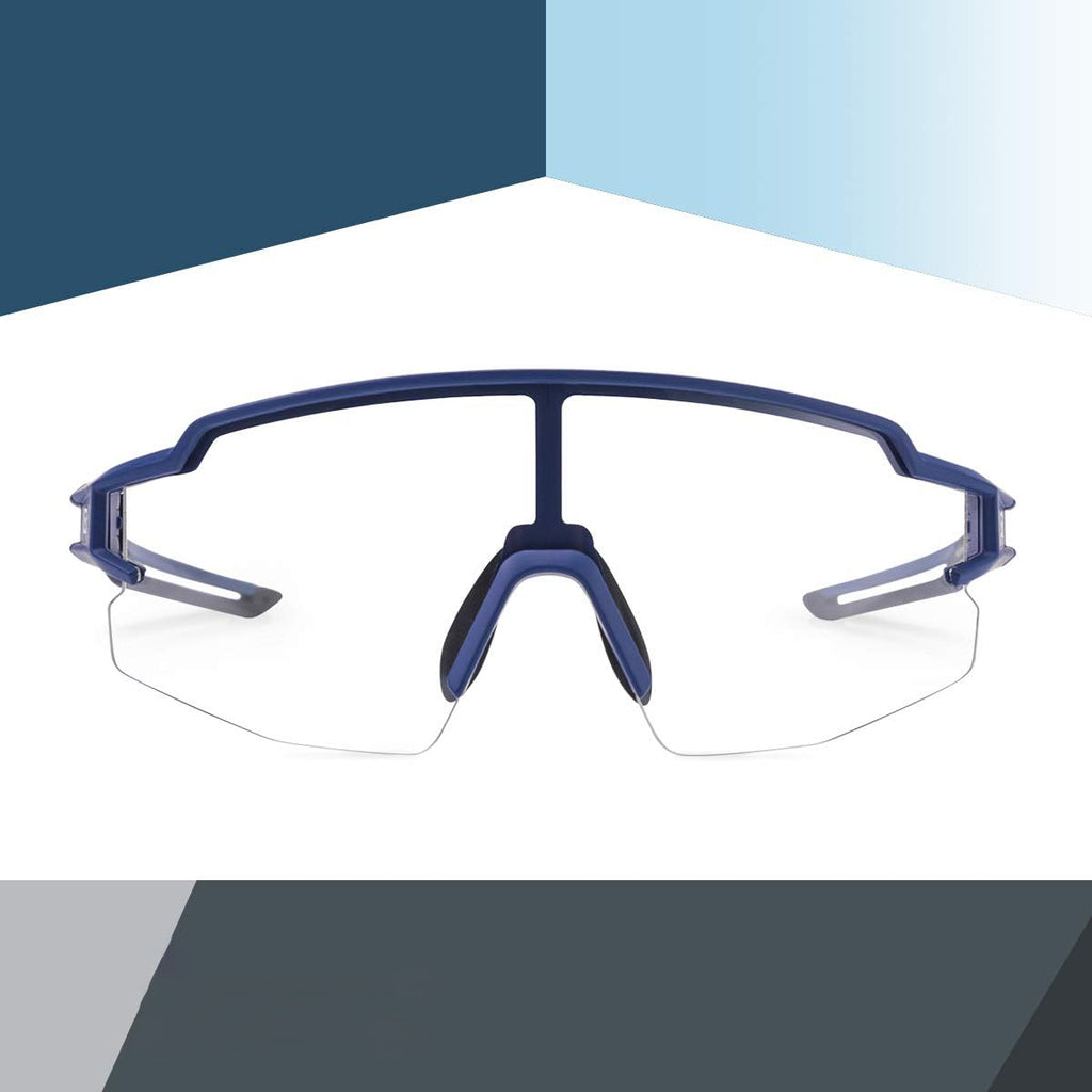 Rockbros 10174 UV400 dviračio akiniai - mėlyni -- Cycling Eyewear