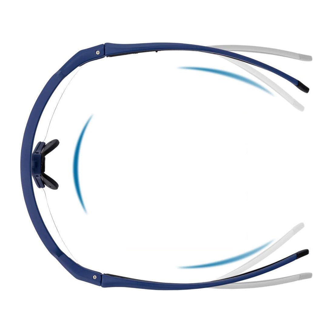 Rockbros 10174 UV400 dviračio akiniai - mėlyni -- Cycling Eyewear